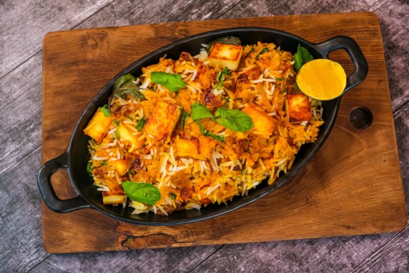 Paneer Biryani